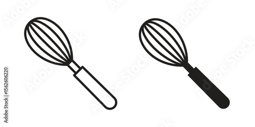 Whisk icon vector collection. vector stock symbol illustrations