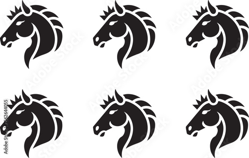 Wallpaper Mural Majestic Howling Wolf Silhouette Icons Night Sky, Moon, Stars, Nature Pack Torontodigital.ca