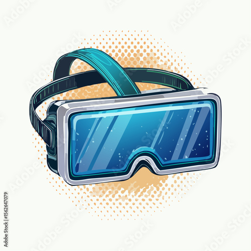 Virtual Reality (VR) Technology Headset and Goggles for the Metaverse