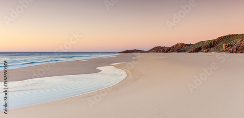 Long Wide Sand Beach Western Australia