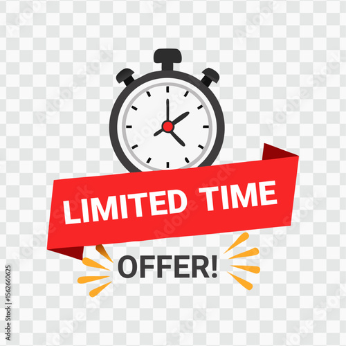 "Limited Time Offer with Stopwatch - Flash Discount Deal"
