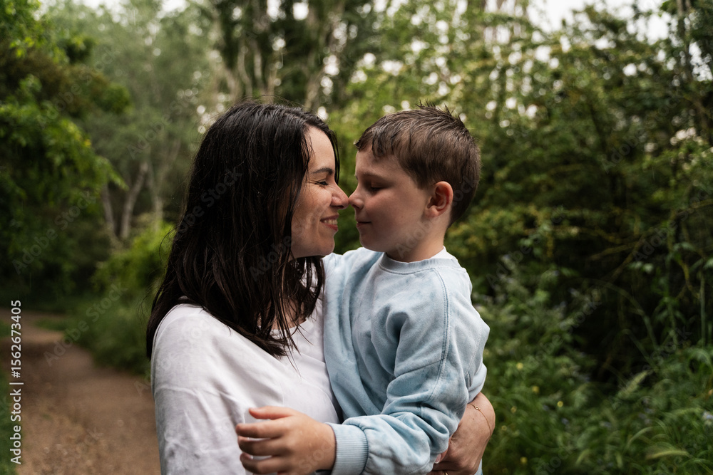 Mother and son love Mother and son love