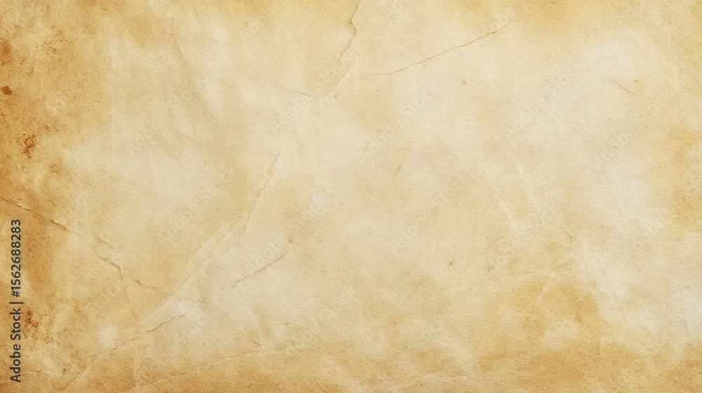 Obraz premium Vintage Aged Paper Texture Background for Design Projects