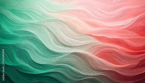 wave pattern gradient wall background with pastel color