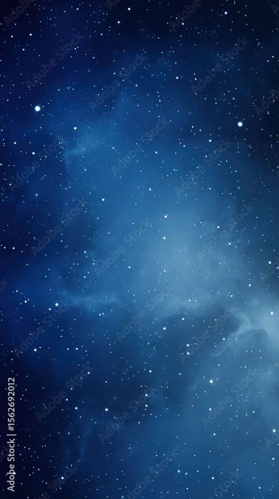 Fototapeta premium Starry Night Sky Digital Art Background for Wallpaper and Design Projects