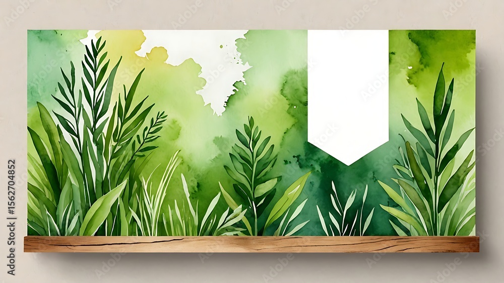 Obraz premium Eco style background