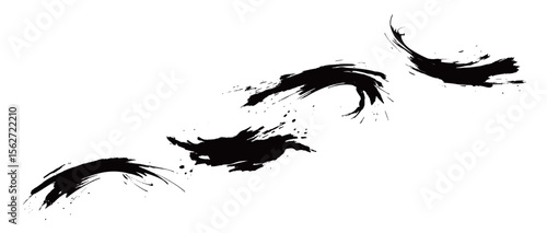 高精細ブラシストローク