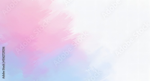 Pastel Watercolor Wash: Pink, Purple, and Blue Gradient Texture Background