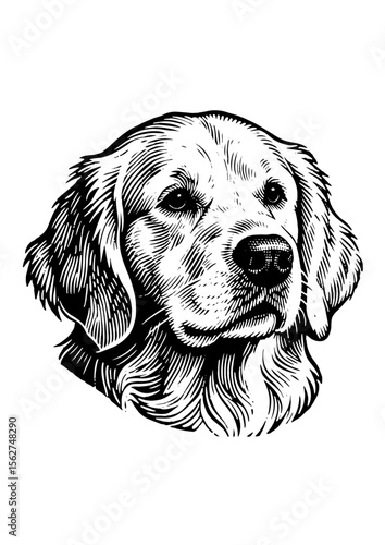Cute Dog Illustration