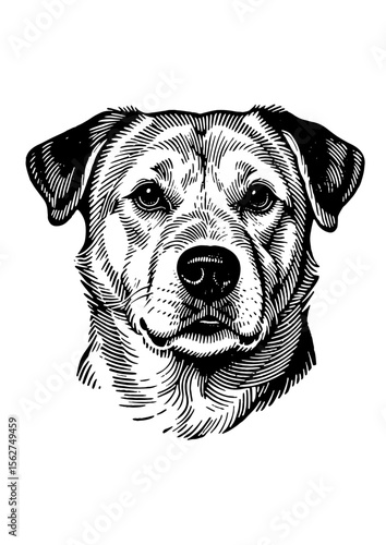 Cute Dog Illustration