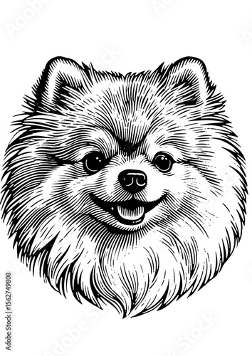 Cute Dog Illustration