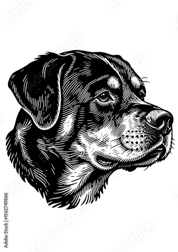 Cute Dog Illustration