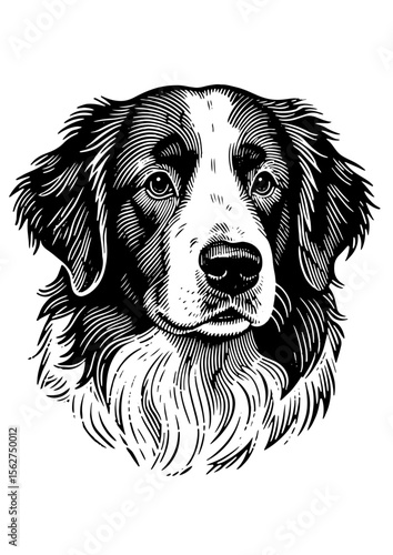 Cute Dog Illustration