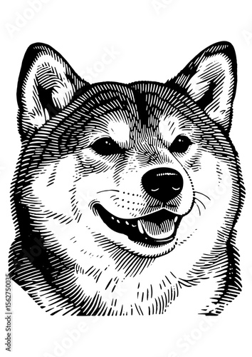 Cute Dog Illustration
