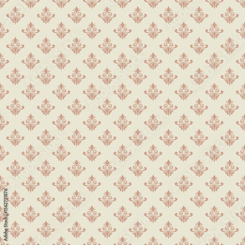 vector seamless pattern with hearts