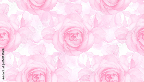 Seamless Pastel Watercolor Background Pattern for Fabric, Wallpaper, or Digital Design