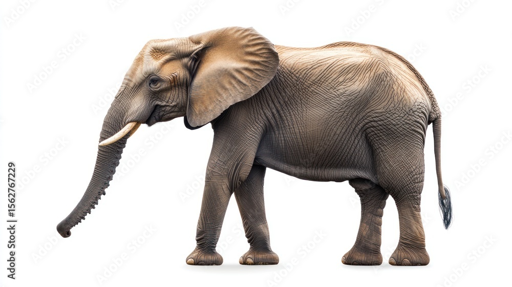 Fototapeta premium Elephant profile shot