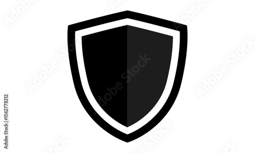 Collection of shield silhouettes vector