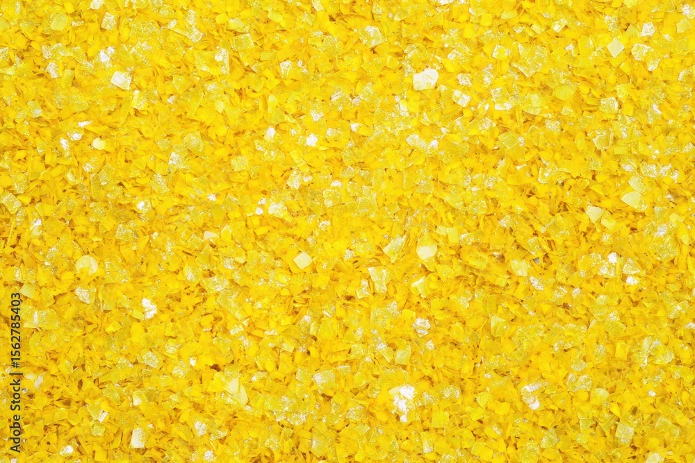 Bright Yellow Glitter Texture Closeup in Sparkling Gold Pattern for Craft and Design Bright Yellow Glitter Texture Closeup in Sparkling Gold Pattern for Craft and Design