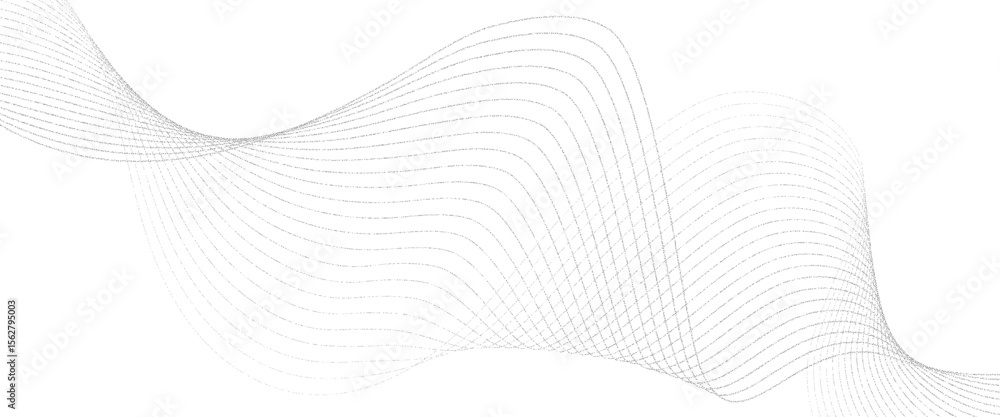 Vector technology abstract lines on white background with flowing particles future technology concept Vector technology abstract lines on white background with flowing particles future technology concept