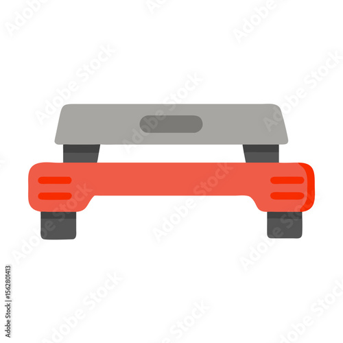  Versatile Aerobic Stepper Icon Design. Design of Fitness and Gym Icons.