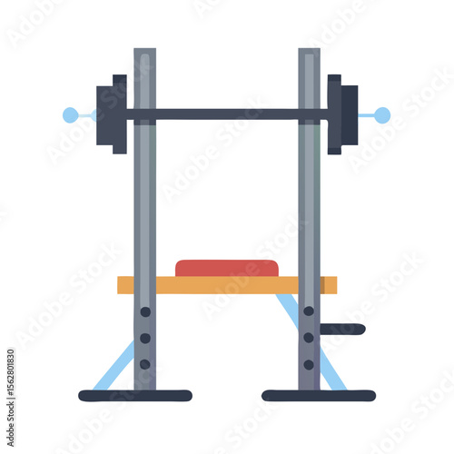  Versatile Squat Rack Icon Design. Design of Fitness and Gym Icons.