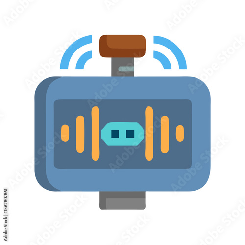  Advanced Weighted Gym Timer Icon. Design of Fitness and Gym Icons.