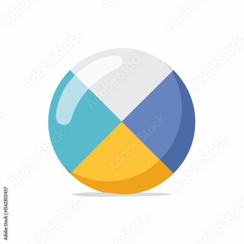Free Download  flat ball - GFXLoad