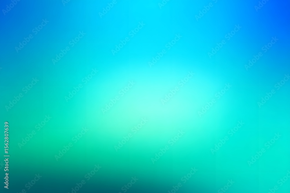 Obraz premium Abstract blurred gradient background in shades of green and blue, a minimalistic vector design for presentations.
