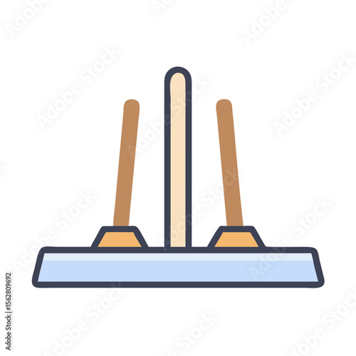  Gymnastics Chalk Stand Icon. Design of Fitness and Gym Icons.
