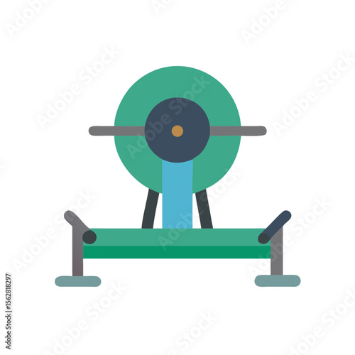  Efficient Rowing Machine Icon. Design of Fitness and Gym Icons.