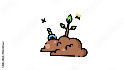 Planting Animation Icon