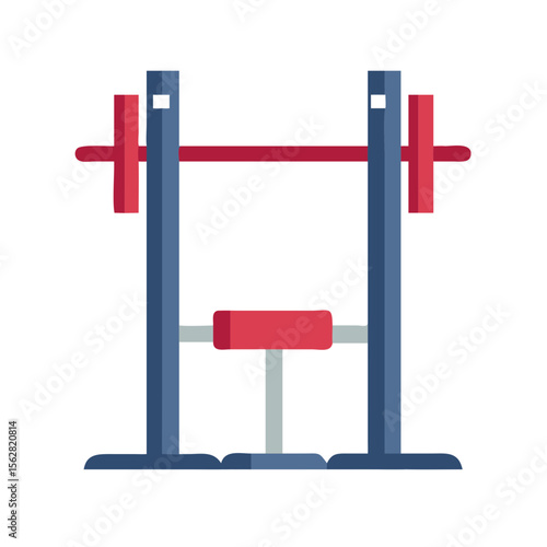  Innovative Squat Rack Icon. Design of Fitness and Gym Icons.