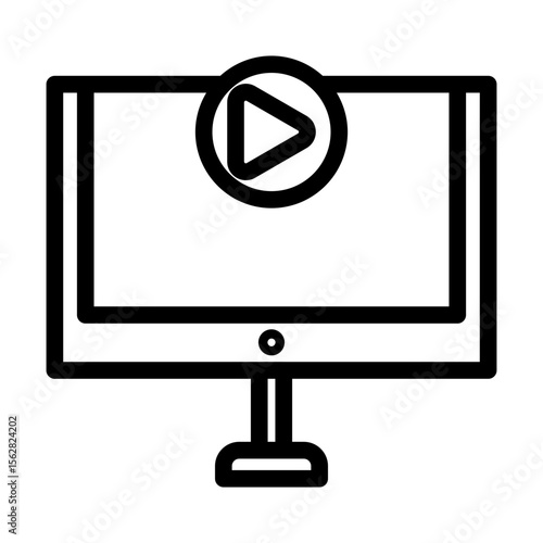 video line icon