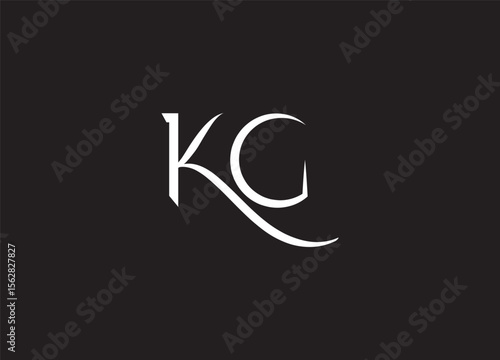 KG Letter Logo Design – Modern and Bold Monogram for Branding Identity
