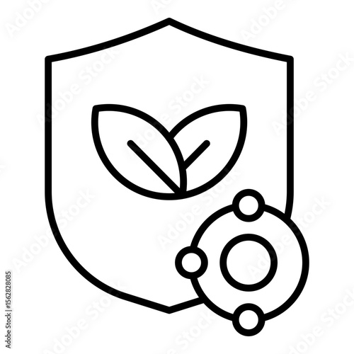 Antioxidants icon. Vector line icon