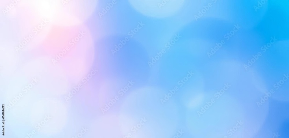 Fototapeta premium Blurred translucent blue glass with abstract color gradient , glass, design