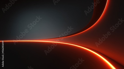 Abstract dark background with colors light glow