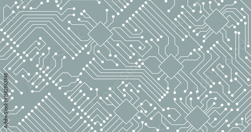 Vector circuit Board background technology, illustration. 