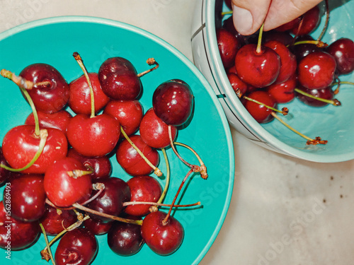 Fresh Cherries, flash food
