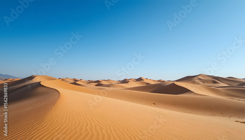 Fototapeta Naklejka Na Ścianę i Meble -  sand dunes in the sahara