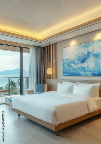 modern bedroom interior