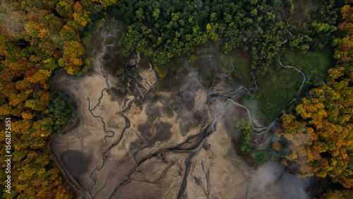 Dry Lakebed from Above