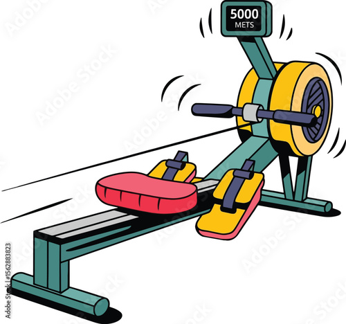 Rowing Machine For Gym