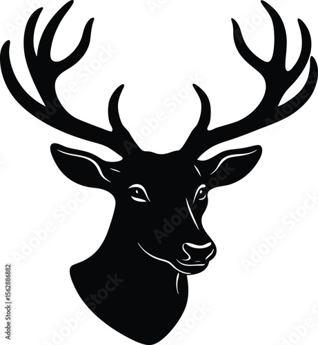 deer black animal reinderr mammal nature