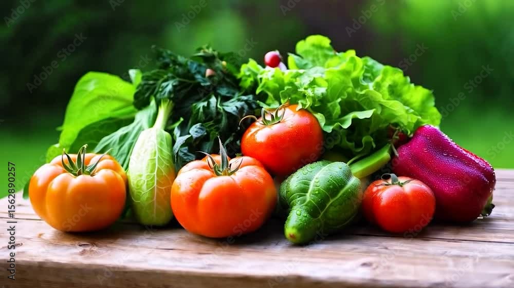 Fresh vegetables display outdoor Fresh vegetables display outdoor