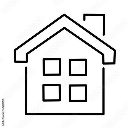 related housing vector icon