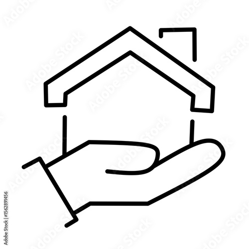 related housing vector icon