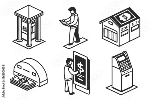 vector illustration of building