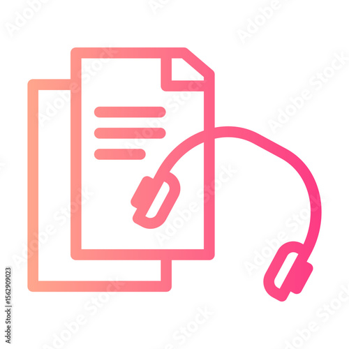 audio course gradient icon